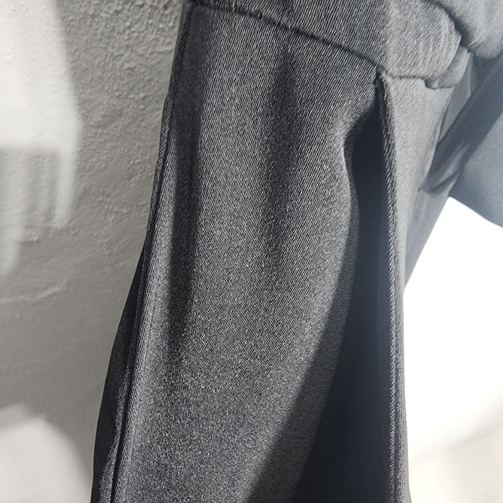 All Row Black Sleeveless Wrap Front Jumpsuit with Side Tie DM1178 Womens Small - Picture 7 of 14